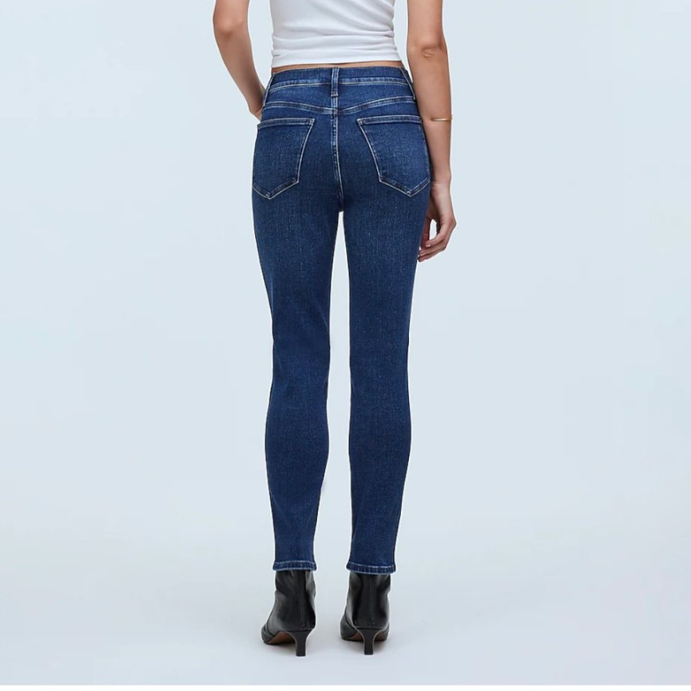 Madewell Stovepipe Jeans - Blue - Petite